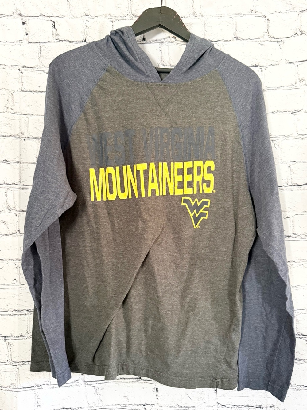 Colosseum. Hooded long sleeve graphic top. Size XL